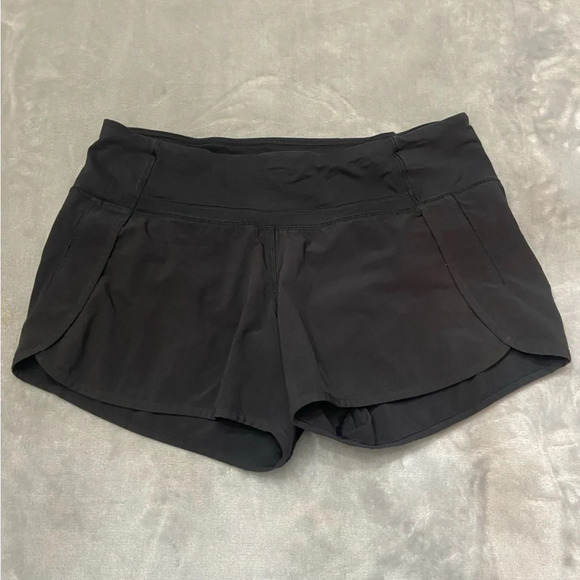 Lululemon Run Times Short 4-way Stretch Swift Ultra Light/Black - S27261 - Picture 3 of 10
